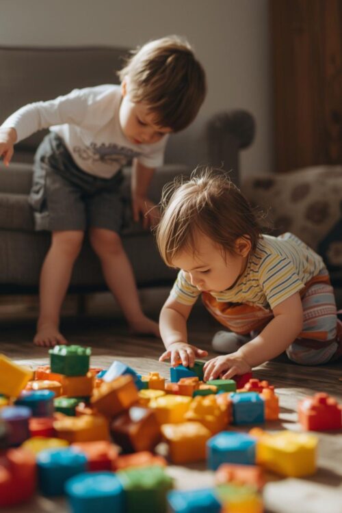 parenting two toddlers close in age causing chaos in home
