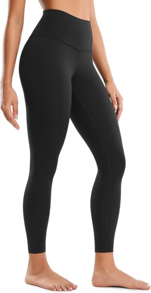 Buttery soft black leggings for women. Perfect for lounge days around the house or for comfort when taking care of kids.