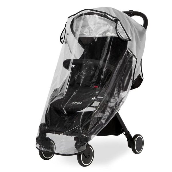Clear cover for stroller to keep it dry if it rains. 