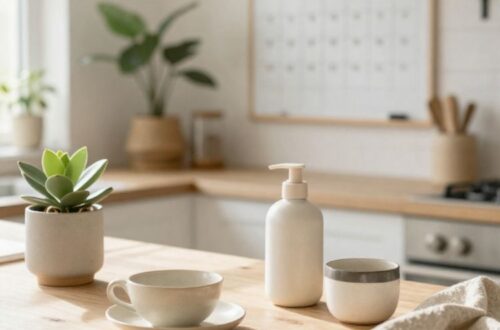 daily essentials for busy moms in a cozy family home