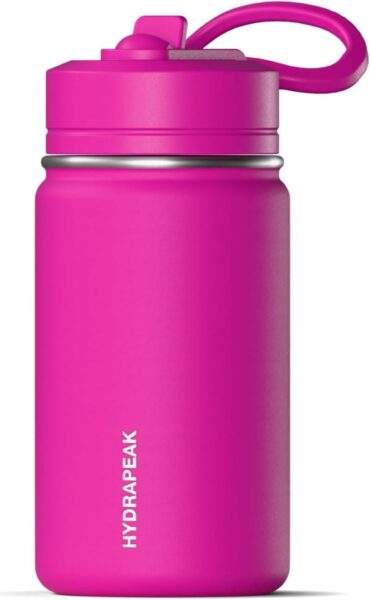 toddler stainless steel water bottle with straw lid