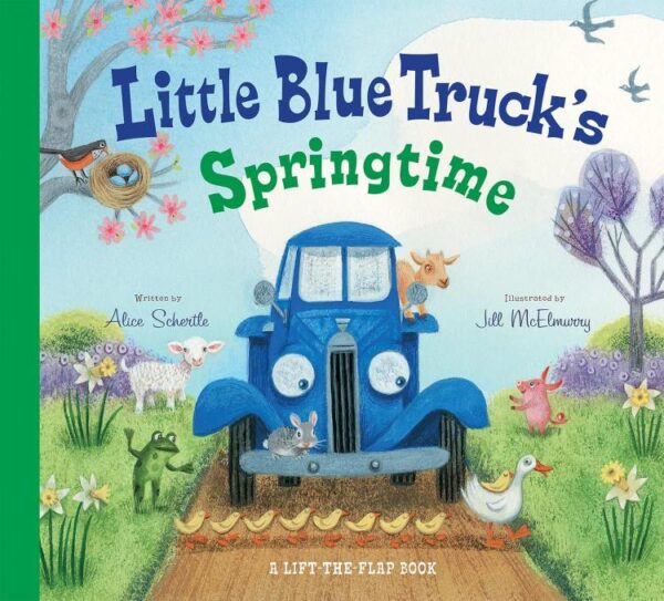 Little Blue Truck children’s board book for toddlers with farm animals, perfect spring and Easter basket gift.