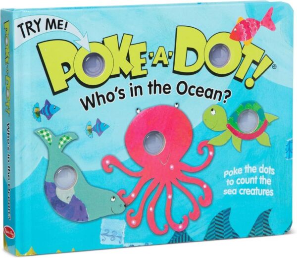 Melissa & Doug Poke a Dot interactive book for toddlers
